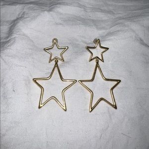 Star Dangling Earrings